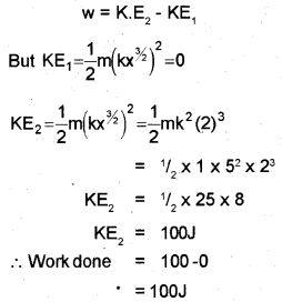 Plus One Physics Chapter Wise Previous Questions Chapter 6 Work, Energy and Power 3