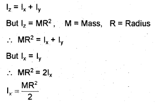 Plus One Physics Chapter Wise Previous Questions Chapter 7 Systems of Particles and Rotational Motion 31