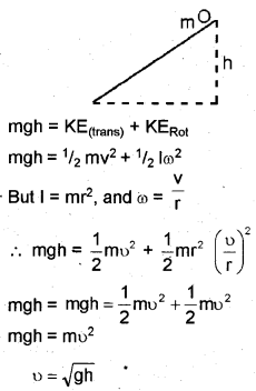 Plus One Physics Chapter Wise Previous Questions Chapter 7 Systems of Particles and Rotational Motion 32