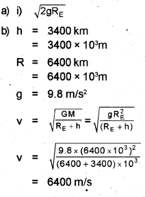 Plus One Physics Chapter Wise Previous Questions Chapter 8 Gravitation 20