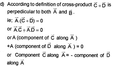 Plus One Physics Chapter Wise Questions and Answers Chapter 4 Motion in a Plane 2M Q2.1