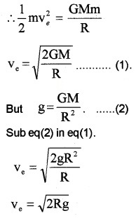 Plus One Physics Chapter Wise Questions and Answers Chapter 8 Gravitation 5M Q2.1