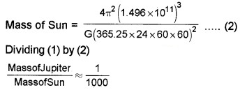 Plus One Physics Chapter Wise Questions and Answers Chapter 8 Gravitation Textbook Questions Q2.2