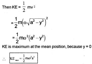 Plus One Physics Notes Chapter 14 Oscillations 13