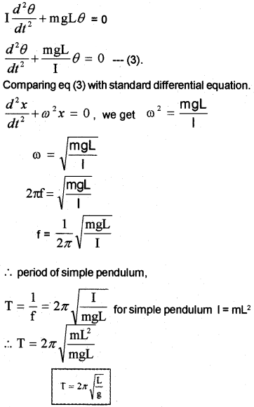 Plus One Physics Notes Chapter 14 Oscillations 23