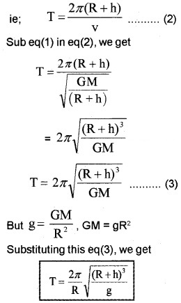 Plus One Physics Notes Chapter 8 Gravitation 28