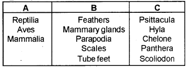 Plus One Zoology Chapter Wise Previous Questions Chapter 2 Animal Kingdom 5