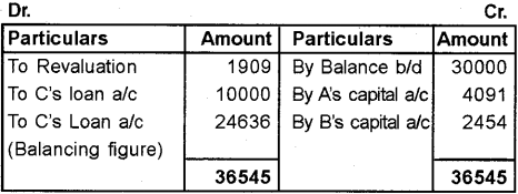 Plus Two Accountancy Chapter Wise Previous Questions Chapter 4 Reconstitution of a Partnership Firm Retirement Death of a Partner 11