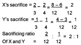 Plus Two Accountancy Chapter Wise Questions and Answers Chapter 3 Reconstitution of a Partnership Firm-Admission of Partner 2M Q13