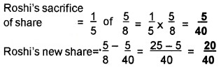 Plus Two Accountancy Chapter Wise Questions and Answers Chapter 3 Reconstitution of a Partnership Firm-Admission of Partner 3M Q10