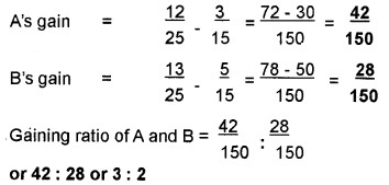 Plus Two Accountancy Chapter Wise Questions and Answers Chapter 4 Reconstitution of a Partnership Firm-Retirement Death of a Partner 3M Q2.2