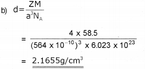 Plus Two Chemistry Chapter Wise Previous Questions Chapter 1 The Solid State 3