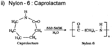 Plus Two Chemistry Chapter Wise Previous Questions Chapter 15 Polymers 7