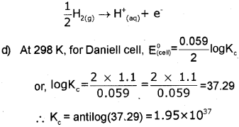 Plus Two Chemistry Chapter Wise Previous Questions Chapter 3 Electrochemistry 4