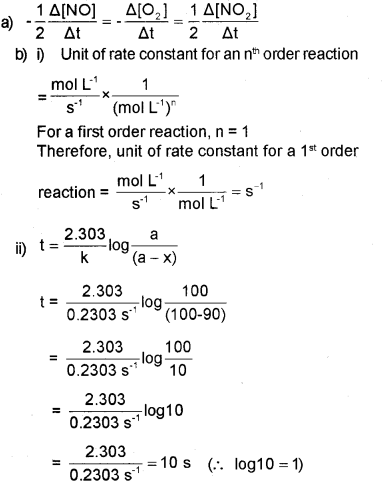 Plus Two Chemistry Chapter Wise Previous Questions Chapter 4 Chemical Kinetics 11