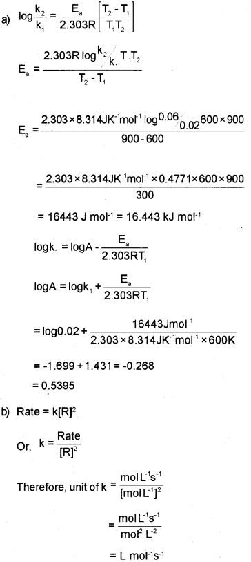 Plus Two Chemistry Chapter Wise Previous Questions Chapter 4 Chemical Kinetics 2