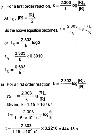 Plus Two Chemistry Chapter Wise Previous Questions Chapter 4 Chemical Kinetics 8