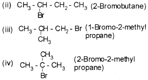 Plus Two Chemistry Chapter Wise Questions and Answers Chapter 10 Haloalkanes And Haloarenes 4M Q9