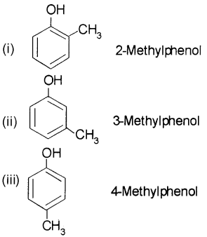 Plus Two Chemistry Chapter Wise Questions and Answers Chapter 11 Alcohols, Phenols and Ethers 3M Q7