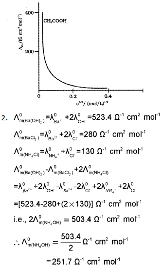 Plus Two Chemistry Chapter Wise Questions and Answers Chapter 3 Electrochemistry 4M Q5