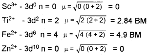 Plus Two Chemistry Notes Chapter 8 The d and f Block Elements 1