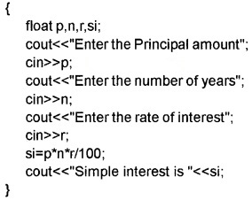 Plus Two Computer Application Chapter Wise Questions and Answers Chapter 1 Review of C++ Programming 3M Q10