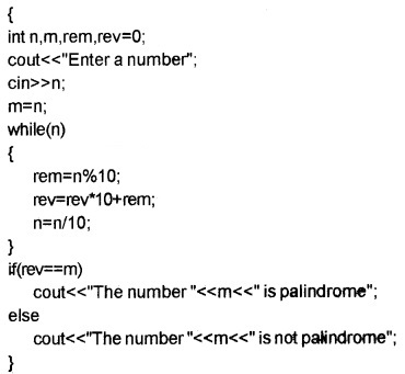 Plus Two Computer Application Chapter Wise Questions and Answers Chapter 1 Review of C++ Programming 3M Q30