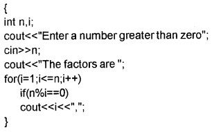 Plus Two Computer Application Chapter Wise Questions and Answers Chapter 1 Review of C++ Programming 3M Q37