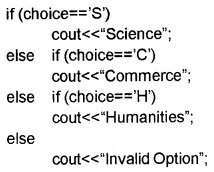 Plus Two Computer Application Chapter Wise Questions and Answers Chapter 1 Review of C++ Programming 3M Q45