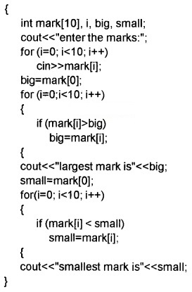 Plus Two Computer Application Chapter Wise Questions and Answers Chapter 2 Arrays 5M Q5