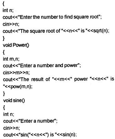 Plus Two Computer Application Chapter Wise Questions and Answers Chapter 3 Functions 5M Q12