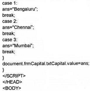 Plus Two Computer Application Chapter Wise Questions and Answers Chapter 6 Client-Side Scripting Using Java Script 5M Q6.1