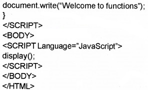 Plus Two Computer Application Chapter Wise Questions and Answers Chapter 6 Client-Side Scripting Using Java Script Assess Questions Q10.4