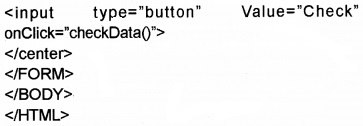 Plus Two Computer Application Chapter Wise Questions and Answers Chapter 6 Client-Side Scripting Using Java Script Assess Questions Q14.4