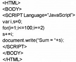 Plus Two Computer Application Chapter Wise Questions and Answers Chapter 6 Client-Side Scripting Using Java Script Assess Questions Q2.2