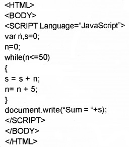 Plus Two Computer Application Chapter Wise Questions and Answers Chapter 6 Client-Side Scripting Using Java Script Assess Questions Q2.3