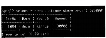 Plus Two Computer Application Chapter Wise Questions and Answers Chapter 9 Structured Query Language Assess Questions Q13.1