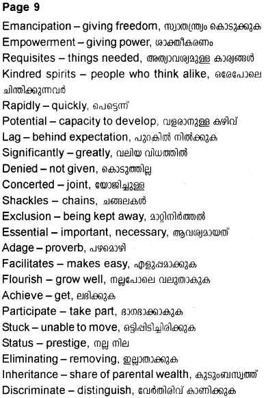 Plus Two English Textbook Answers Unit 1 Chapter 1 The 3Ls of Empowerment (Speech) 2