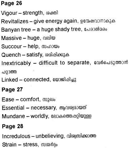 Plus Two English Textbook Answers Unit 1 Chapter 4 Horegallu (Anecdote) 7