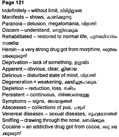 Plus Two English Textbook Answers Unit 4 Chapter 3 Dangers of Drug Abuse (Essay) 11