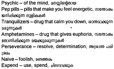 Plus Two English Textbook Answers Unit 4 Chapter 3 Dangers of Drug Abuse (Essay) 9