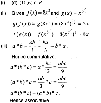 Plus Two Maths Chapter Wise Previous Questions Chapter 1 Relations and Functions 10