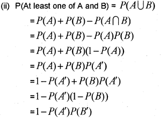 Plus Two Maths Chapter Wise Previous Questions Chapter 13 Probability 16