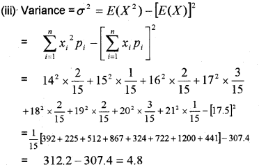 Plus Two Maths Chapter Wise Previous Questions Chapter 13 Probability 27.