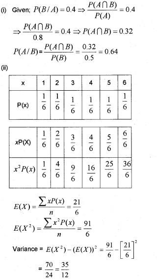 Plus Two Maths Chapter Wise Previous Questions Chapter 13 Probability 29