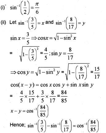 Plus Two Maths Chapter Wise Previous Questions Chapter 2 Inverse Trigonometric Functions 5