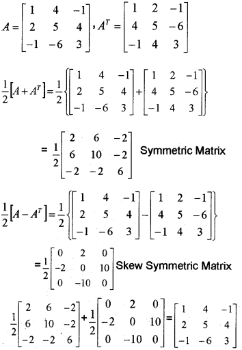 Plus Two Maths Chapter Wise Previous Questions Chapter 3 Matrices 1