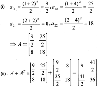 Plus Two Maths Chapter Wise Previous Questions Chapter 3 Matrices 11