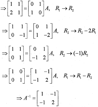 Plus Two Maths Chapter Wise Previous Questions Chapter 3 Matrices 28