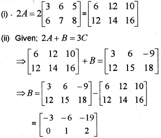 Plus Two Maths Chapter Wise Previous Questions Chapter 3 Matrices 4